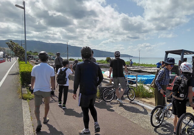 自転車初心者でも参加できるツアー